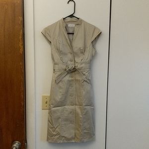 Calvin Klein Khaki Dress